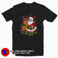 Cute Santa Christmas Vintage Unisex T-shirt