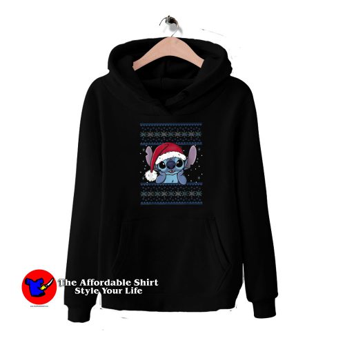 Disney Lilo Stitch Christmas Ugly Hoodie 500x500 Disney Lilo & Stitch Christmas Ugly Hoodie On Sale