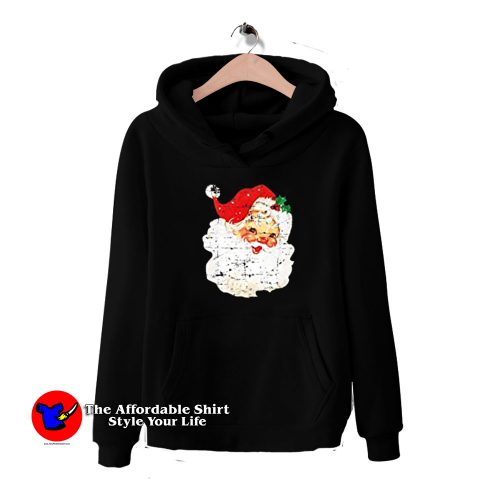 Distressed Vintage Santa Claus Unisex Hoodie 500x500 Distressed Vintage Santa Claus Unisex Hoodie On Sale