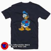 Donald Duck Cartoon Cute Unisex Tshirt