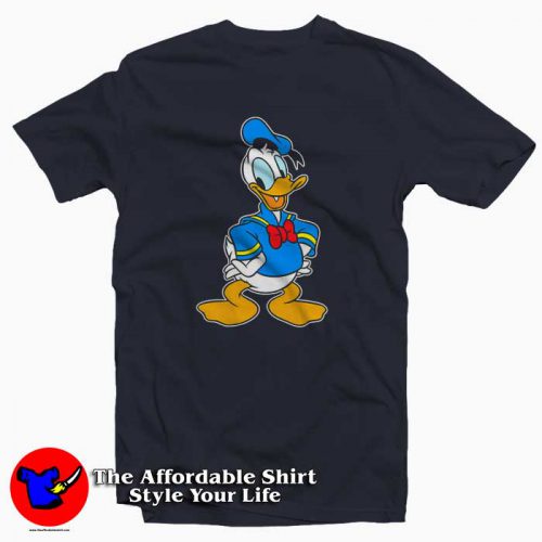 Donald Duck Cartoon Cute Unisex Tshirt 500x500 Donald Duck Cartoon Cute Unisex T shirt On Sale