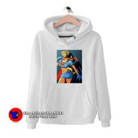 Funny Batgirl Grab Boobs Sexy Supergirl Hoodie