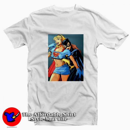 Funny Batgirl Grab Boobs Sexy Supergirl Tshirt 500x500 Funny Batgirl Grab Boobs Sexy Supergirl T shirt On Sale