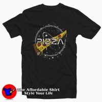 Funny Slice Of Pizza Nasa Parody T-shirt