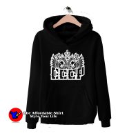 Tovaritch Noir CCCP Logo Unisex Hoodie