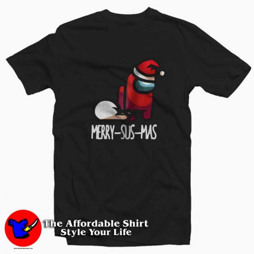 Impostor Among Us Funny Christmas Gaming Tshirt 500x500 Impostor Among Us Funny Christmas T shirt On Sale