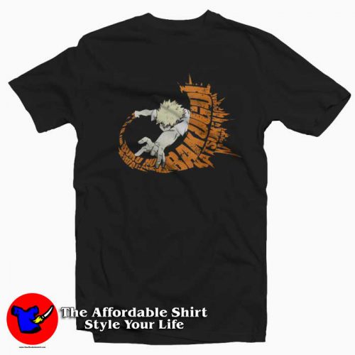 Katsuki Bakugo My Hero Academia Tshirt 500x500 Katsuki Bakugo My Hero Academia T shirt On Sale