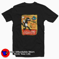 Le Chat Noir Cat Itchy & Scratchy Show T-shirt