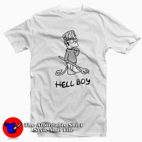 Lil Peep Bart Simpson Hell Boy Cute Tshirt