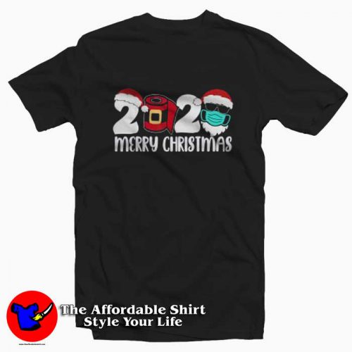 Merry Christmas 2020 Quarantine Christmas Tshirt 500x500 Merry Christmas 2020 Quarantine Christmas T shirt On Sale