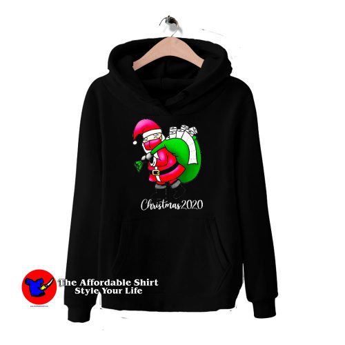 Merry Christmas 2020 Santa Quarantine Hoodie 500x500 Merry Christmas 2020 Santa Quarantine Hoodie On Sale