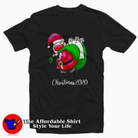 Merry Christmas 2020 Santa Quarantine Tshirt