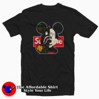 Mickey Mouse Disney Cartoon Camuflage T-shirt