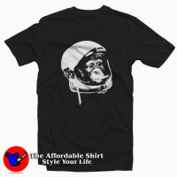 Nasa Monkey Smoking Astronaut Space T-shirt