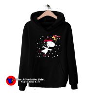 Peanuts Snoopy and Woodstock Skate Hoodie