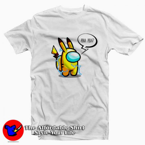 Pikachu Impostor Funny Gaming Tshirt 500x500 Pikachu Impostor Funny Gaming T shirt On Sale