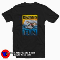 Reading Gremlins Monster Horror Movie T-shirt