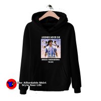 Rip Diego Maradona Legend Football Hoodie