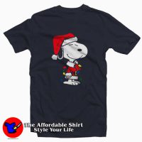 Snoopy Christmas Santa Xmas Unisex T-shirt