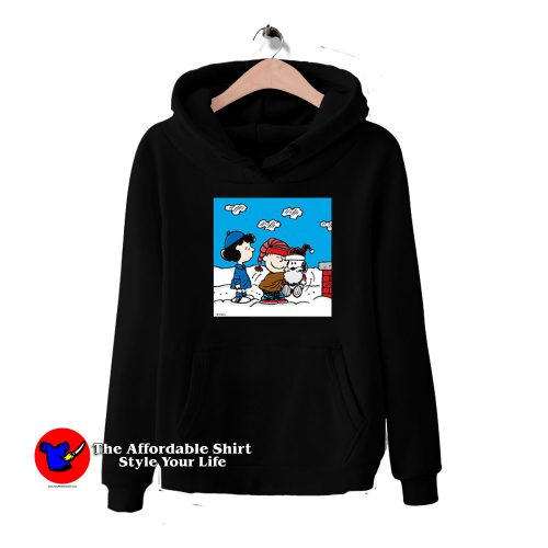 Snoopy Peanuts Santa Christmas Cartoon Hoodie 500x500 Snoopy Peanuts Santa Christmas Cartoon Hoodie On Sale