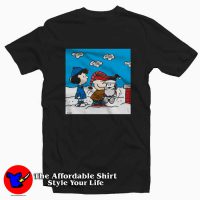 Snoopy Peanuts Santa Christmas Cartoon T-shirt