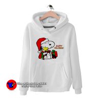 Snoopy Woodstock Peanuts Happy Holidays Hoodie