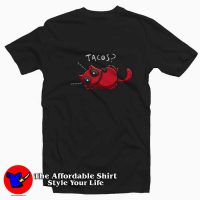 Tacos Funny Deadpool Marvel Comics Tshirt