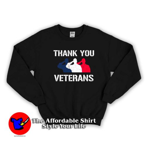 Thank You Military Soldiers Veterans Day Sweater 500x500 Thank You Military Soldiers Veterans Day Sweatshirt On Sale