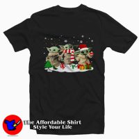 Baby Yoda The Mandalorian Christmas T-shirt