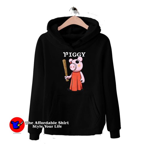 Baseball Bat Piggy Character Unisex Hoodie 500x500 Baseball Bat Piggy Character Unisex Hoodie On Sale