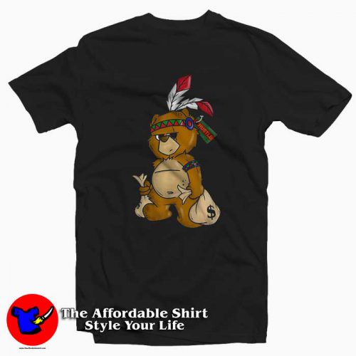 Bear Hustle Money Rap Boys Christmas Tshirt 500x500 Bear Hustle Money Rap Boys Christmas T shirt On Sale