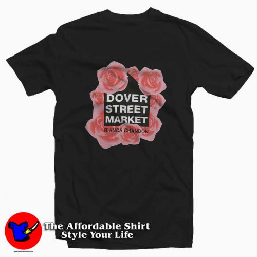 Bianca Chandon Dover Street Rose Flowers Tshirt 500x500 Bianca Chandon Dover Street Rose Flowers T shirt On Sale