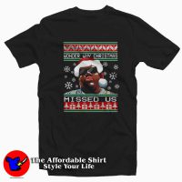 Biggie Smalls Missed Us Christmas Unisex T-shirt