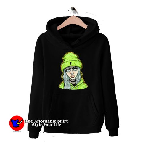 Billie Eilish Fan Art Trap Music Funny Unisex Hoodie 500x500 Billie Eilish Fan Art Trap Music Funny Unisex Hoodie On Sale