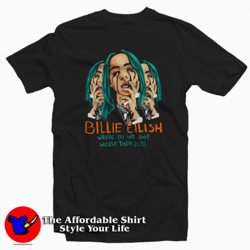 Billie Eilish Where do We Go Asleep Music Tshirt 500x500 Billie Eilish Where do We Go Asleep Music T shirt On Sale