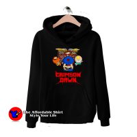 Crimson Dawn South Park's Band Music Hoodie