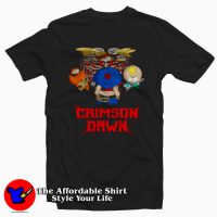 Crimson Dawn South Park's Band Music T-shirt