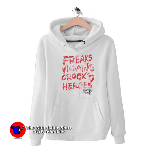 DC Comics Suicide Squad Freaks Villains Hoodie 500x500 DC Comics Suicide Squad Freaks Villains Hoodie On Sale