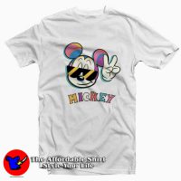 Cute Disney Mickey Mouse Eyeglasses T-shirt