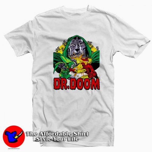 Dr Doom Vintage Bronze Age Comics T shirt 500x500 Dr Doom Vintage Bronze Age Comics T shirt On Sale