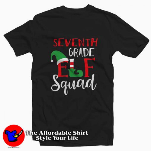 Elf Squad Seventh Grade Christmas Tshirt 500x500 Elf Squad Seventh Grade Christmas T shirt On Sale