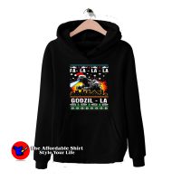 Funny Falalala Godzilla Christmas Unisex Hoodie