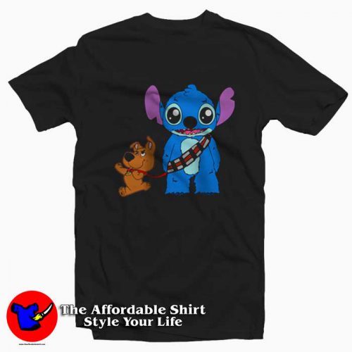 Funny Scooby Doo and Stitch Friend Tshirt 500x500 Funny Scooby Doo and Stitch Friend T shirt On Sale