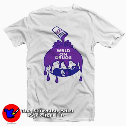 Juice Wrld 999 Wrld On Drugs Unisex Tshirt 500x500 Juice Wrld 999 Wrld On Drugs Unisex T shirt On Sale