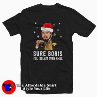 Leonardo Dicaprio Sure Boris I’ll Isolate Over Xmas T-shirt