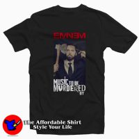 Limited Eminem Music to Be Murdered By T-shirt