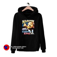 Martin Luther King Distressed 90s Vintage Hoodie