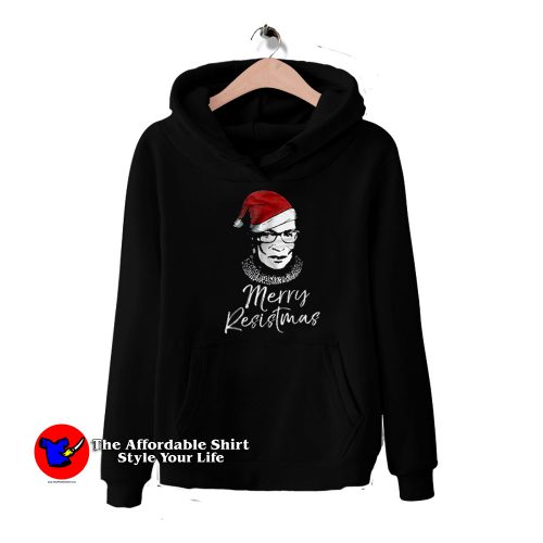 Merry Resistmas Ruth Bader Ginsburg Hoodie 500x500 Merry Resistmas Ruth Bader Ginsburg Hoodie On Sale