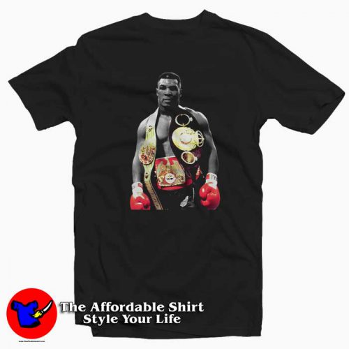 Mike Tyson Iron The Champ Boxing Legend Tshirt 500x500 Mike Tyson Iron The Champ Boxing Legend T shirt On Sale