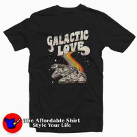 Millennium Falcon Galactic Love Unisex T-shirt